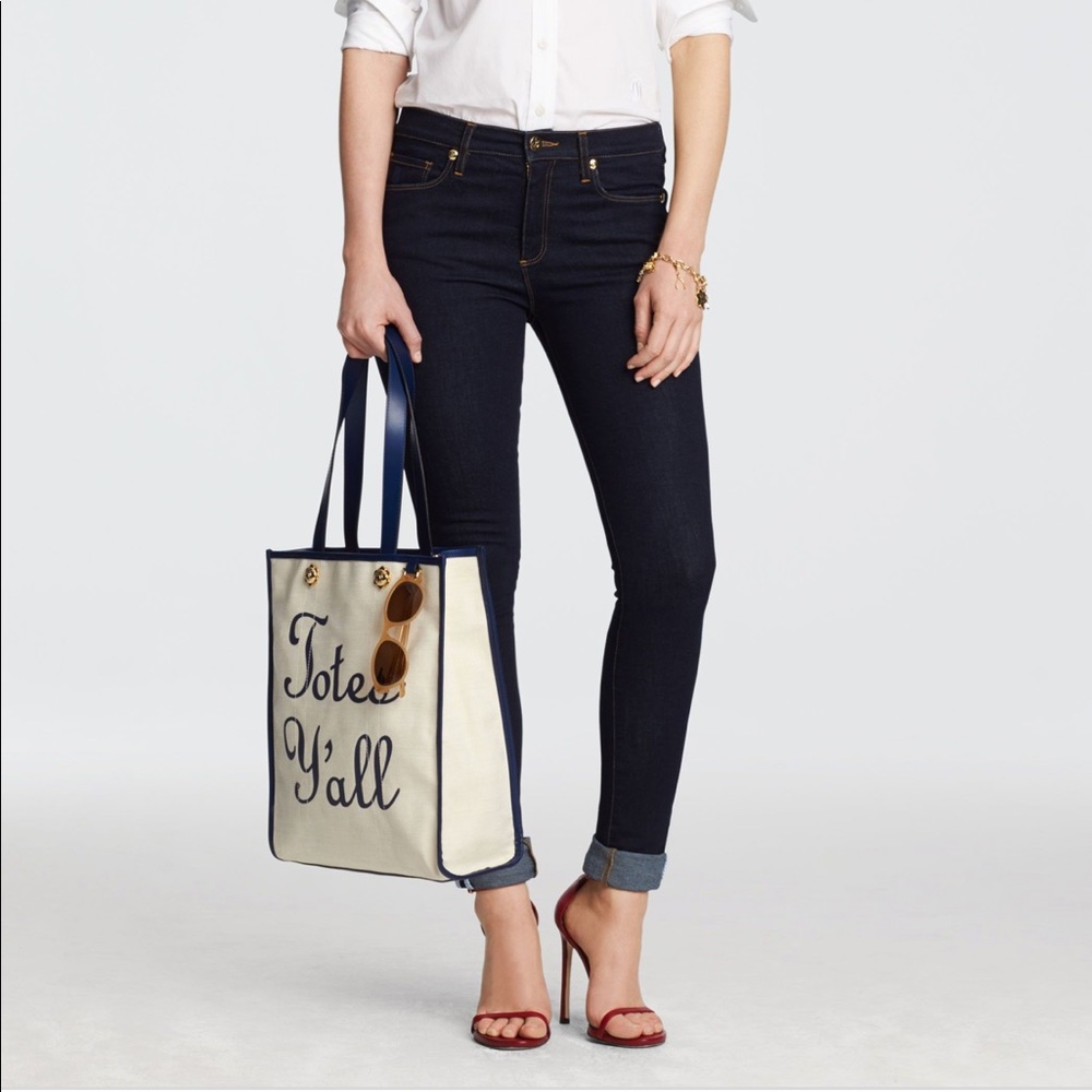 NEW • Draper James • Tootsie Skinny Jeans Blue